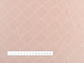 Biante Teflónový štvorcový obrus Milano TF-048 - svetlo ružový 40x40 cm