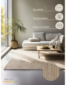 Béžový koberec 190x280 cm Handloom – Hanse Home