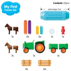 SmartMax - Môj prvý traktor - 22 ks