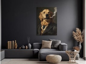 drevko |  Obraz Zlatý retriever s charizmou