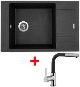 Set Sinks VARIO 780 Metalblack + ENIGMA S GR