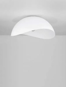 LED biele dizajnové stropné svietidlo Opsi 50