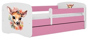 Detská postieľka Babydreams Kolúšok ružová