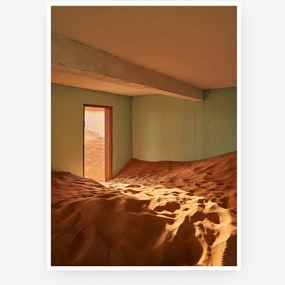 Paper Collective Plagát Sand Village Aj By Stan Desjeux žltá