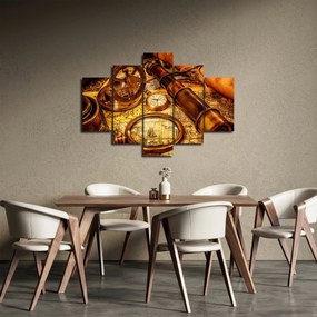 Obraz - Historické pomôcky námorníkov (150x105 cm)