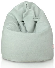 Vlnený sedací vak Sako sivomodrý