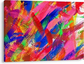 Obraz - Farebná abstrakcia (70x50 cm)
