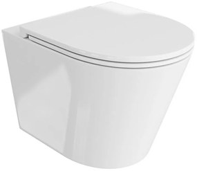 Lotosan LK4781 LIRIO závesná WC + sedadlo biela