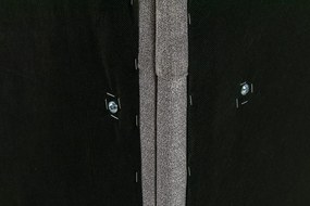 Posteľ Leo s čelami, 90x200, sivá (A55, 90cm, deska/ella, noha E), pravá