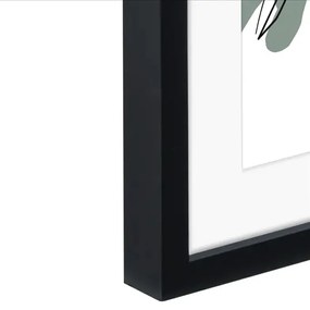 Hama rámček drevený Galéria Kopenhagen, čierna, 25x55 cm/ 3x 13x18 cm