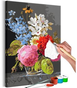 Obraz - maľovaný podľa čísel Bouquet in a Glass