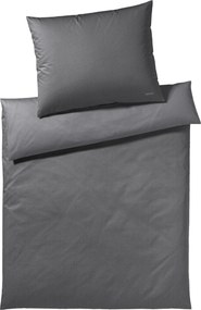 XXXLutz OBOJSTRANNÁ POSTEĽNÁ BIELIZEŇ, makosatén, antracitová, 140/200 cm Elegante - Obliečky & plachty - 004977061903