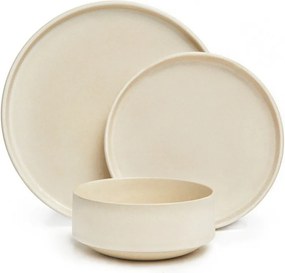 12-dielna súprava béžovej kameniny Bonami selection Malia