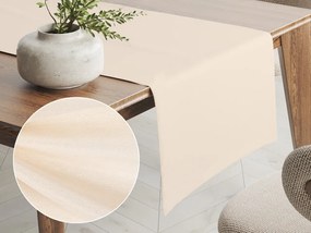 Biante Dekoračný behúň na stôl PML-075 Smotanový 20x160 cm
