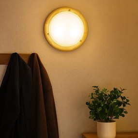 Rabalux UFON stropné drevené svietidlo 2x60W/E27/IP20 - svetlé drevo, 38 cm