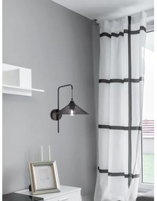 Nástenná lampa KIRUNA 1xE27/40W/230V čierna