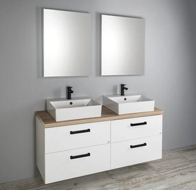 Aqualine Sapho, VEGA pracovná doska 104x45cm, dub platin