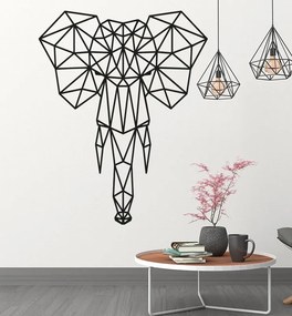 Drevený obraz na stenu z preglejky slon - DETRTI: Prírodná preglejka - Topoľ  natural 40 x 30 cm 3845-40828 PR0238 HEU+