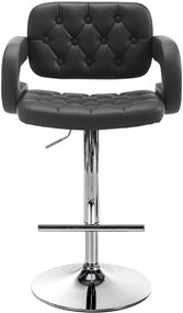 Barová stolička Belfast - Čierna