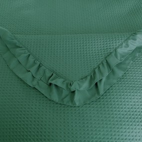Prehoz na posteľ MONTEGO, zelený Rozmer: 170 x 210 cm