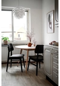 Okrúhly jedálenský stôl s doskou v dubovom dekore 115x115 cm Yumi - Rowico