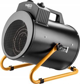 Elektrický Ohrievač 5 Kw Priemysel Regulácia Nastavenia IPX4 Neo Tools