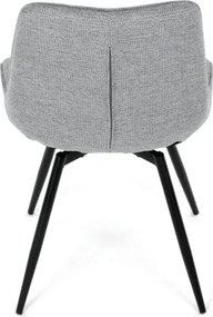 Jedálenská stolička sivá HC-T1130 GREY2