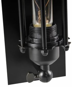 Nástenné svietidlo RETRO 1xE27/20W/230V čierna