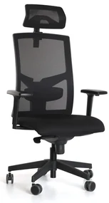 Kancelárska stolička Vesel Classic, čierna