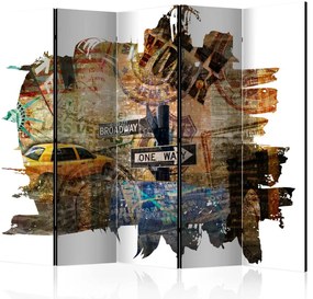 Artgeist Paraván - New York Collage II [Room Dividers]