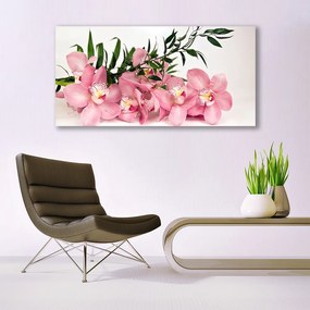 Obraz plexi Orchidea kvety kúpele 120x60 cm