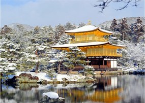 Obraz - Kinkakudži, Japonsko (70x50 cm)