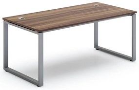 Stôl SimpleOffice 180 x 90 cm, orech vlašský / strieborná