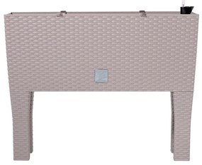 Prosperplast Truhlík so zavlažovacím systémom Rato Case High (kávová, 80 x 62 x 33 cm (Š x V x H))  (100275859)