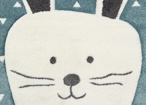 Koberce Breno Kusový koberec PASTEL KIDS 52/KVK, modrá,120 x 170 cm