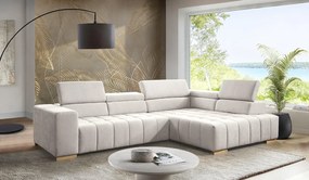 XXXLutz ROHOVÁ SEDAČKA, textil, krémová MID.YOU - Sedačky - 000694006513