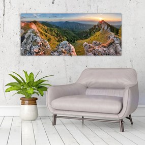 Obraz - Horská krajina (120x50 cm)