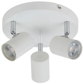 CLX Stropné LED moderné bodové svietidlo GUIDO, biele