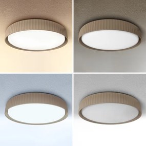 Brilagi - LED stmievateľné stropné svietidlo LUCIA LED/60W/230V priemer 59 cm hnedé+DO
