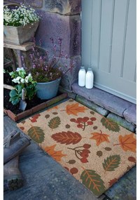 Rohožka z kokosového vlákna 60x90 cm Autumn Leaves – Artsy Doormats