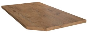 Pracovná doska Woodline, Dĺžka:: 130 cm, povrchová úprava: pravý