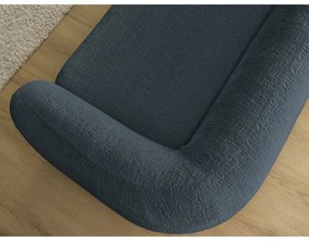 Tmavomodrá ženilková rozkladacia pohovka 228 cm Neyo – Bobochic Paris