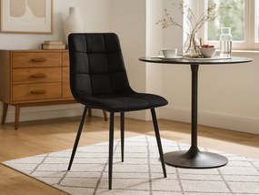 CH Jedálenská stolička Leon - čierna