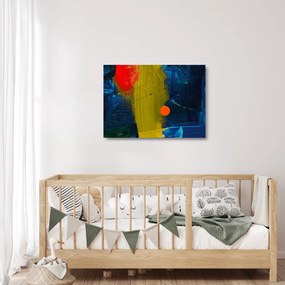 Sklenený obraz farieb (70x50 cm)