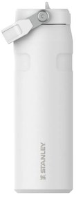 Biela termoska z nehrdzavejúcej ocele 700 ml IceFlow™ Bottle Flip Straw 2.0 Frost – Stanley