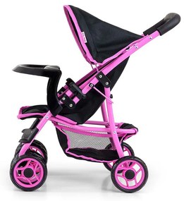 Detský športový kočík pre bábiky Milly Mally Kate Prestige Black
