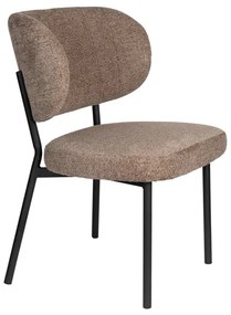 WL-Living Sanne čalúnená jedálenská stolička - Sivá