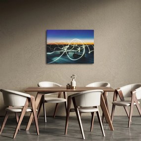 Obraz - pohľad na oblohu zo strechy (70x50 cm)