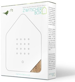 RELAXOUND Relaxačná zvuková dekorácia Zwitscherbox Oak Wood