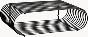 Kovová nástenná polica Curva, Š 40 cm